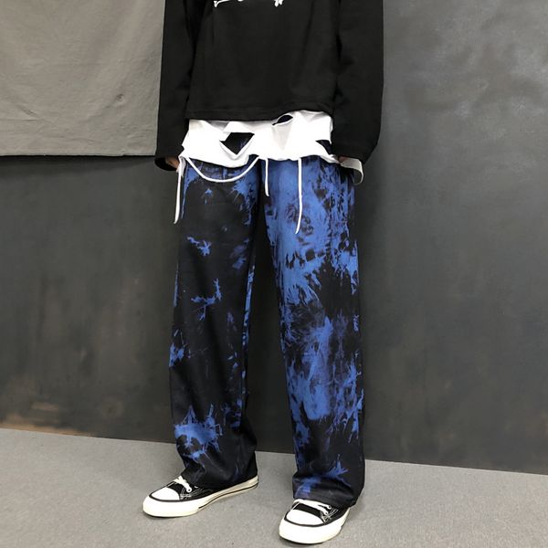 tie dye pants harajuku long pants for men women ulzzang korean style trousers streetwear vintage clothes spring summer, Black
tie dye pants harajuku long pants for men women ulzzang korean style trousers streetwear vintage clothes spring summer, Black