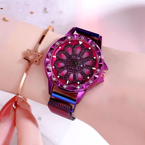 a generation of fat-style explosion models fortunes elegant womens watch rotating space-time diamond student watch, Slivery;brown
a generation of fat-style explosion models fortunes elegant womens watch rotating space-time diamond student watch, Slivery;brown
