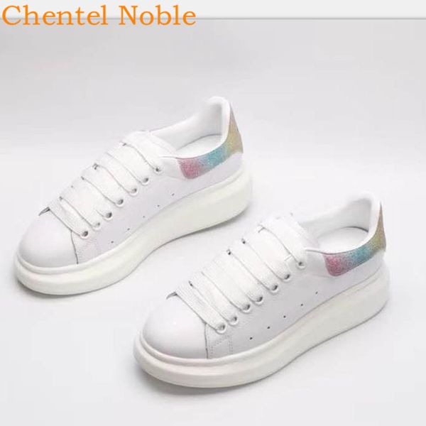 brand chentel colorful real leather women casual shoes women platform shoes thick rubber trainers woman sneakers white, Black
brand chentel colorful real leather women casual shoes women platform shoes thick rubber trainers woman sneakers white, Black