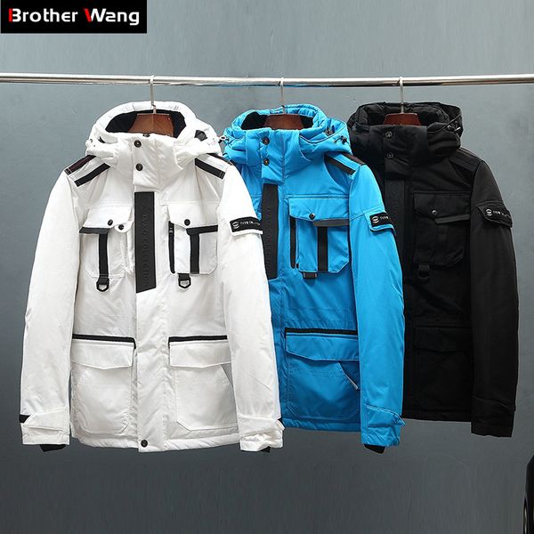 2019 winter new duck down jacket men fashion casual hooded slim fit warm thicken jackets and coats male brand clothes, Black
2019 winter new duck down jacket men fashion casual hooded slim fit warm thicken jackets and coats male brand clothes, Black