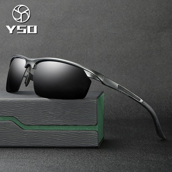 yso sunglasses men polarized uv400 aluminium magnesium frame sun glasses driving glasses semi rimless accessories for men 8529, White;black
yso sunglasses men polarized uv400 aluminium magnesium frame sun glasses driving glasses semi rimless accessories for men 8529, White;black