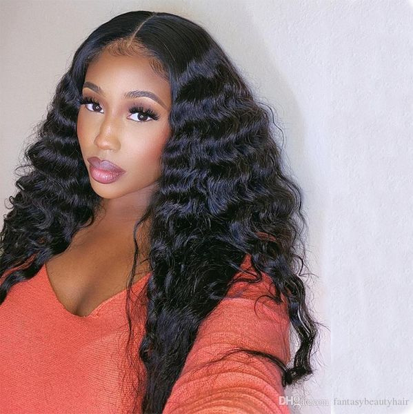 loose deep wave 13x6 lace front human hair wigs preplucked hairline peruvian 360 lace frontal wig virgin hair loose wave full lace wigs, Black
loose deep wave 13x6 lace front human hair wigs preplucked hairline peruvian 360 lace frontal wig virgin hair loose wave full lace wigs, Black