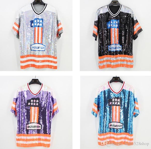 fashion womens stage performance sequins v neck shitrs costumes long t-shirts for ladies nightclub, White
fashion womens stage performance sequins v neck shitrs costumes long t-shirts for ladies nightclub, White