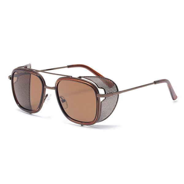 2020 new retro steampunk sunglasses women metal shields gothic punk sun glasses men brand designer square fashion eyewear uv400, White;black
2020 new retro steampunk sunglasses women metal shields gothic punk sun glasses men brand designer square fashion eyewear uv400, White;black