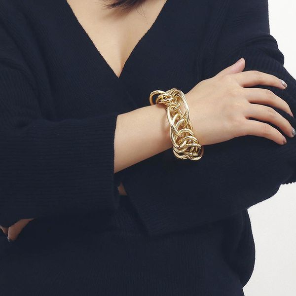 simpleness metal chain bracelets punk designer classic bracelet homme hip hop hand chain jewelry for women gifts 2020 bangles, Black
simpleness metal chain bracelets punk designer classic bracelet homme hip hop hand chain jewelry for women gifts 2020 bangles, Black