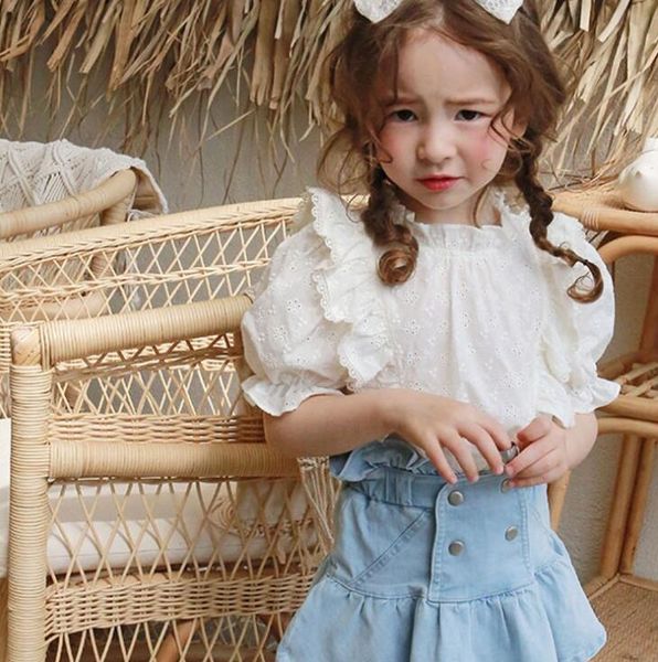 2020 korea style girls ruffles shirt summer cotton fashion girls blouse 2-7t qh179, White;black
2020 korea style girls ruffles shirt summer cotton fashion girls blouse 2-7t qh179, White;black