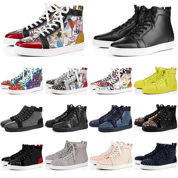 vintage designer graffiti flat red bottoms men women genuine leather low cut party studded spikes platform sneaker casual shoes, Black
vintage designer graffiti flat red bottoms men women genuine leather low cut party studded spikes platform sneaker casual shoes, Black