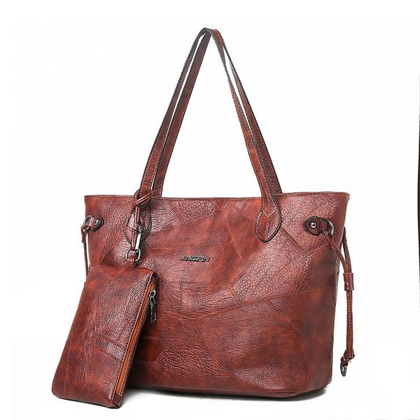 purses and main a ladies female bag sac leather shoulder bag handbags 2pc/s bags vintage hand handbags women vsedn, Red;black
purses and main a ladies female bag sac leather shoulder bag handbags 2pc/s bags vintage hand handbags women vsedn, Red;black