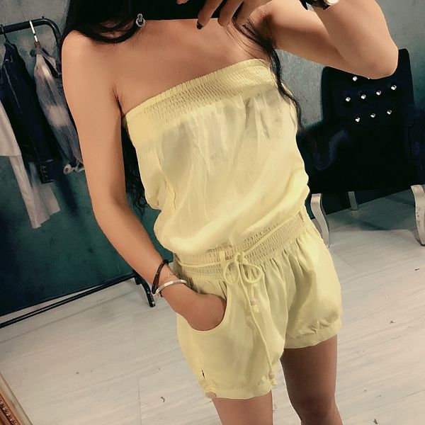 sexe mara summer lace up strapless backless loose playsuit female for women sleeveless short romper womens jumpsuit, Black;white
sexe mara summer lace up strapless backless loose playsuit female for women sleeveless short romper womens jumpsuit, Black;white