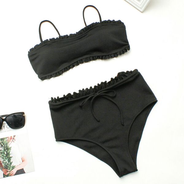 2019 fashion trend women high waisted bikini set solid sweet style new push up padded swimsuit beachwear swimwear bathing outfit
2019 fashion trend women high waisted bikini set solid sweet style new push up padded swimsuit beachwear swimwear bathing outfit