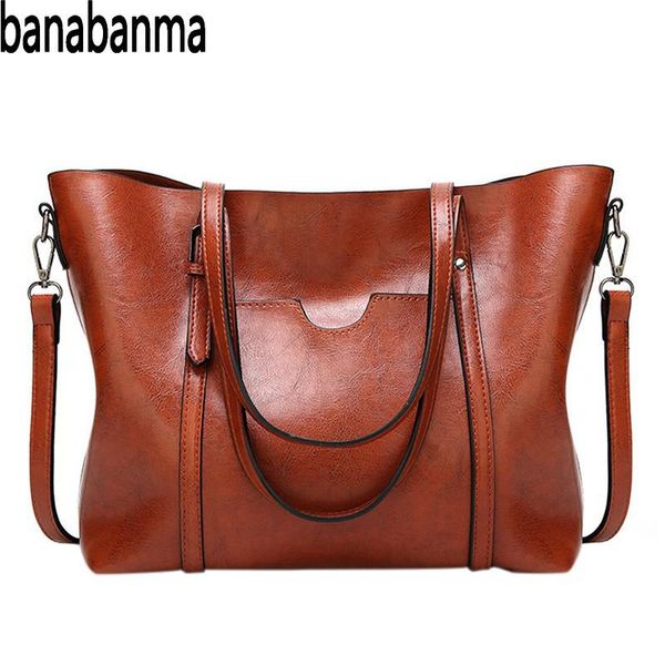 banabanma women's handbag oil wax leather handbag large capacity tote bag lady single shoulder crossbody bags for women 2018 z40
banabanma women's handbag oil wax leather handbag large capacity tote bag lady single shoulder crossbody bags for women 2018 z40