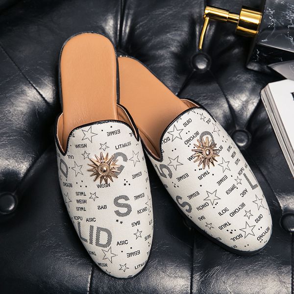 men's casual shoes outdoor flat driver shoes men fashion slippers men half drag breathable classic moccasins loafer, Black
men's casual shoes outdoor flat driver shoes men fashion slippers men half drag breathable classic moccasins loafer, Black