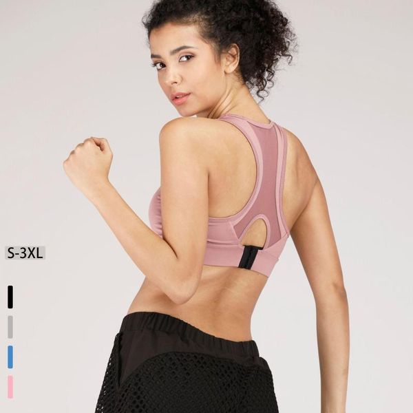 large size shockproof sports bra support yoga gym workout fitness running gym activewear sports bras, White;black
large size shockproof sports bra support yoga gym workout fitness running gym activewear sports bras, White;black