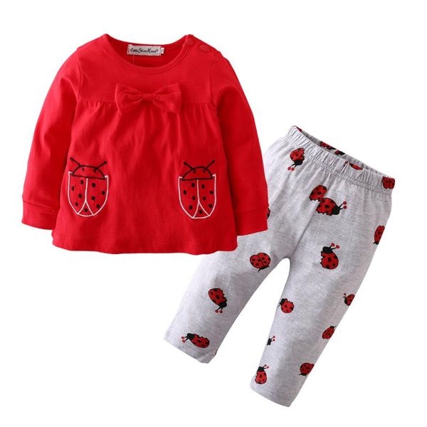 2pcs newborn baby girls clothes outfits set cartoon long sleeve t-shirt legging pants infant toddler clothing, White
2pcs newborn baby girls clothes outfits set cartoon long sleeve t-shirt legging pants infant toddler clothing, White