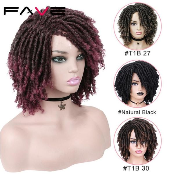 fave dreadlock ombre bug crochet twist hair 6 inch short synthetic wigs for black women/man faux locs high temperature fiber
fave dreadlock ombre bug crochet twist hair 6 inch short synthetic wigs for black women/man faux locs high temperature fiber