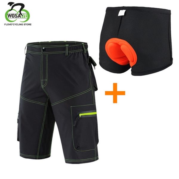 wosawe men's cycling shorts mountain bike mtb shorts for outdoor sports loose fit camping bicycle running riding downhill, Black
wosawe men's cycling shorts mountain bike mtb shorts for outdoor sports loose fit camping bicycle running riding downhill, Black