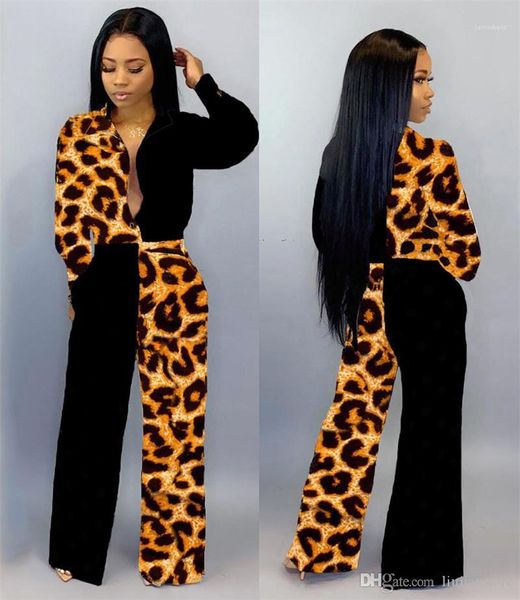 panelled rompers womens leopard printed loose jumpsuits fashion designer ladies holidays jumpsuits 2020 spring womens, Black;white
panelled rompers womens leopard printed loose jumpsuits fashion designer ladies holidays jumpsuits 2020 spring womens, Black;white