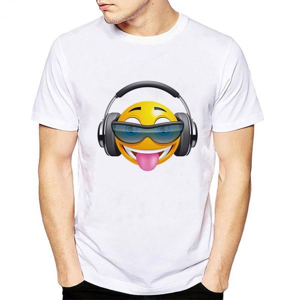 funny dj smiling face print t-shirt men cotton short sleeve plus size t shirt fashion casual brand street man hip hop, White;black
funny dj smiling face print t-shirt men cotton short sleeve plus size t shirt fashion casual brand street man hip hop, White;black