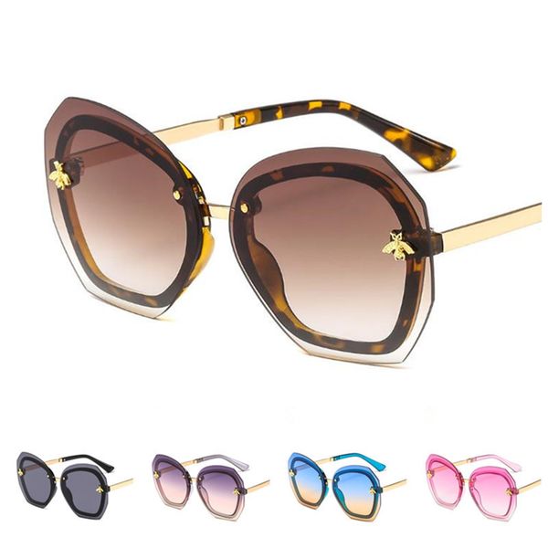 fashion women rimless sunglasses little bee irregular sun glasse goggles anti-uv spectacles oversize frame eyeglasses ornamental a, White;black
fashion women rimless sunglasses little bee irregular sun glasse goggles anti-uv spectacles oversize frame eyeglasses ornamental a, White;black