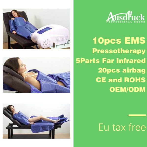 portable lymphatic drainage machine 3in1 pressotherapy + far infrared + ems slimming detox salon equipment
portable lymphatic drainage machine 3in1 pressotherapy + far infrared + ems slimming detox salon equipment
