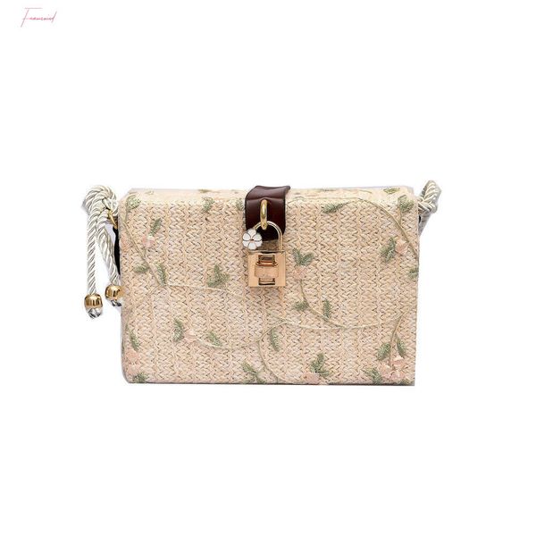 женская соломы сумка моды сумка rattan рук woven мешок плеча открытый отдых summer beach
женская соломы сумка моды сумка rattan рук woven мешок плеча открытый отдых summer beach