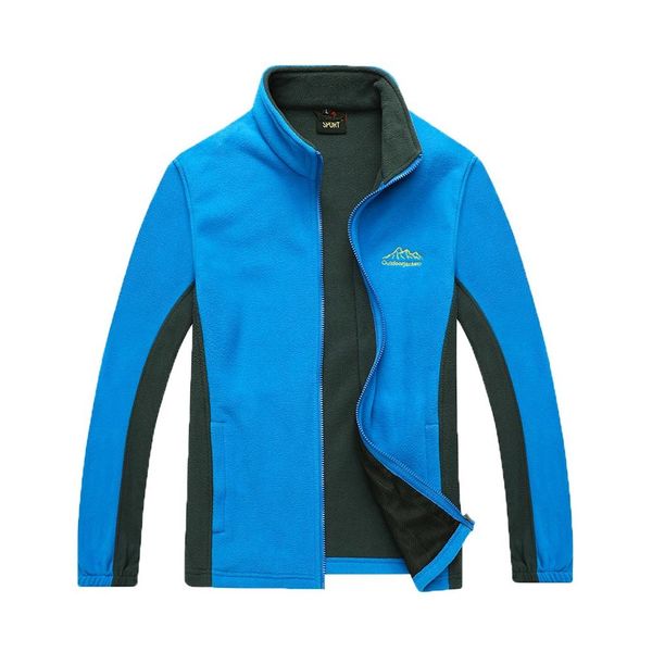 men's new style outdoor furring thickening fleece jackets plus size sport running windbreak hiking coat for male 2019 fashion, Blue;black
men's new style outdoor furring thickening fleece jackets plus size sport running windbreak hiking coat for male 2019 fashion, Blue;black