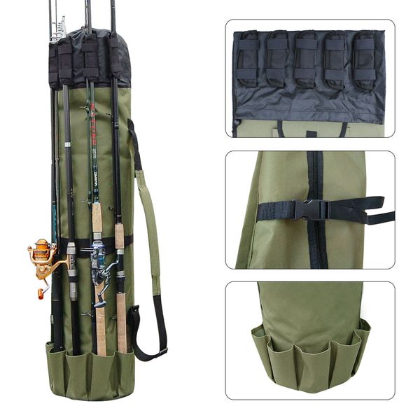 wholesale fishing accessories new arrivel portable multifunction nylon fishing rod bag case fishing tackle tools storage bag
wholesale fishing accessories new arrivel portable multifunction nylon fishing rod bag case fishing tackle tools storage bag