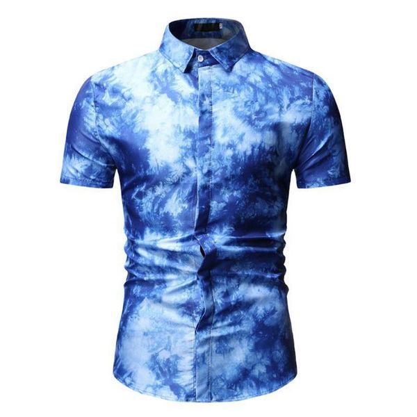 short sleeve men floral shirts summer lapel daily casual formal shirts, White;black
short sleeve men floral shirts summer lapel daily casual formal shirts, White;black