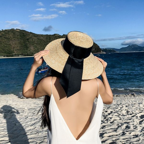 female summer ins hepburn wind large eaves sun straw straw leisure holiday beach hat beach sun hat, Blue;gray
female summer ins hepburn wind large eaves sun straw straw leisure holiday beach hat beach sun hat, Blue;gray