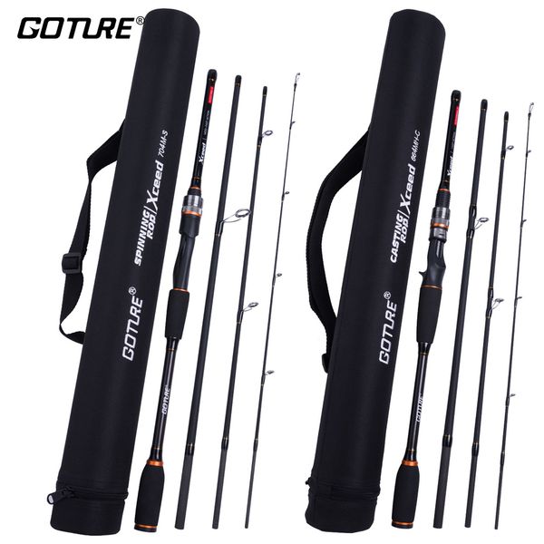 goture carbon fishing rod spinning casting rods 3.0m 2.7m 2.4m2.1m 1.98m 4 sections travel portable lure rod with bag
goture carbon fishing rod spinning casting rods 3.0m 2.7m 2.4m2.1m 1.98m 4 sections travel portable lure rod with bag
