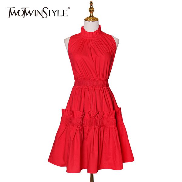 twotwinstyle повседневный заплатки оборками платья для девушек стенд воротник рукавов высокого талии ruched платье женщины мода 2020 tide, Black;gray
twotwinstyle повседневный заплатки оборками платья для девушек стенд воротник рукавов высокого талии ruched платье женщины мода 2020 tide, Black;gray