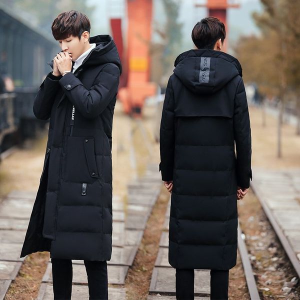 new men's down jacket 2019 winter down coat men jacket long thick hooded mens jackets and coats outerwear, Black
new men's down jacket 2019 winter down coat men jacket long thick hooded mens jackets and coats outerwear, Black