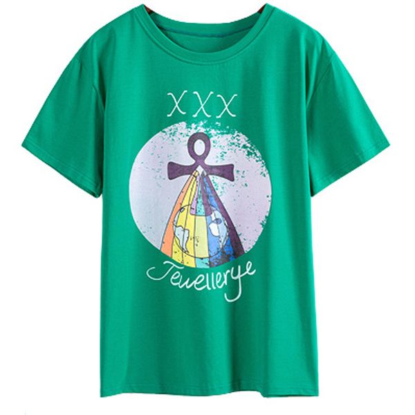 loose casual letter printed women t-shirt basic green tshirt 2018 summer tees o-neck streetwear short sleeve female 2618ly, White
loose casual letter printed women t-shirt basic green tshirt 2018 summer tees o-neck streetwear short sleeve female 2618ly, White