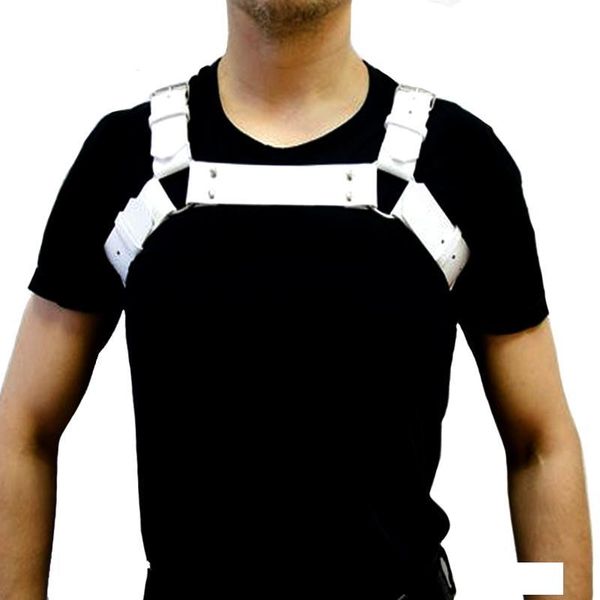 new mens pu leather black cool shoulder body chest harness adjustable costume belt for men's o-rings bondage party lingerie, Black;brown
new mens pu leather black cool shoulder body chest harness adjustable costume belt for men's o-rings bondage party lingerie, Black;brown
