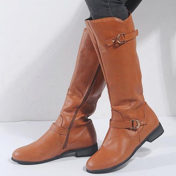women knee high boots round toe low heels matin shoes woman chaussure zapatos mujer gladiator vintage pu leather booties wxz232, Black
women knee high boots round toe low heels matin shoes woman chaussure zapatos mujer gladiator vintage pu leather booties wxz232, Black