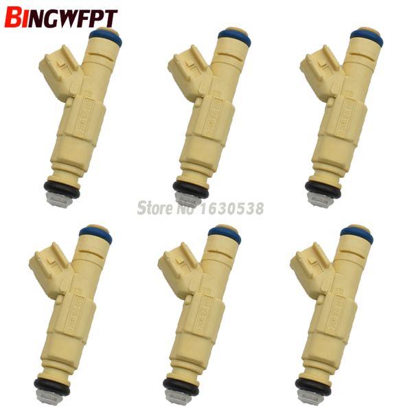 6pcs/set fuel injector nozzle for 98-02 mercury/mazda/ford 2.5l 5.0l 0280155861
6pcs/set fuel injector nozzle for 98-02 mercury/mazda/ford 2.5l 5.0l 0280155861
