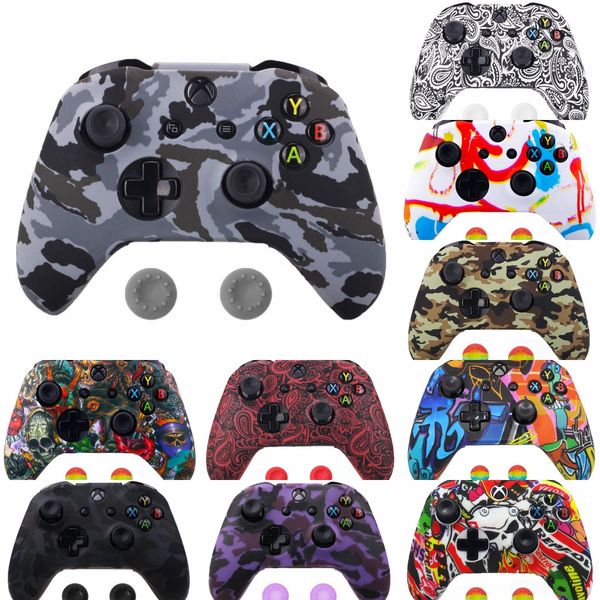 gvpxh silicone protective skin case water cover printing camouflage transfer grips caps for xbox one x s controller protector
gvpxh silicone protective skin case water cover printing camouflage transfer grips caps for xbox one x s controller protector