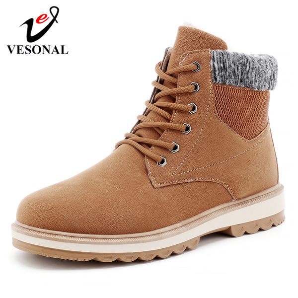 vesonal men ankle boots for male shoes winter warm short plush casual snow boots men footwear quality wear-resisting, Black
vesonal men ankle boots for male shoes winter warm short plush casual snow boots men footwear quality wear-resisting, Black