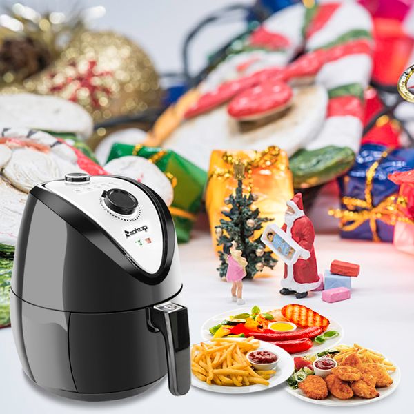new 500w 120v 2.7l mechanical air fryer multi-function programmable timer and temperature control us plug black shipping from us
new 500w 120v 2.7l mechanical air fryer multi-function programmable timer and temperature control us plug black shipping from us