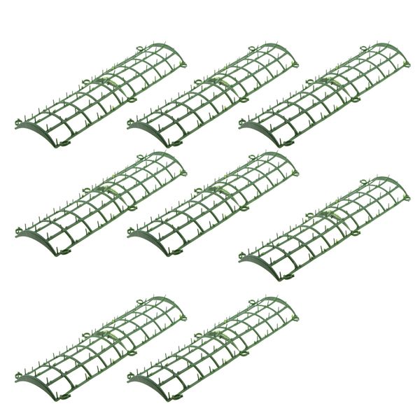 8-pcs plastic frame for flowers wall arches diy wedding party flower supplies, 44x14cm
8-pcs plastic frame for flowers wall arches diy wedding party flower supplies, 44x14cm