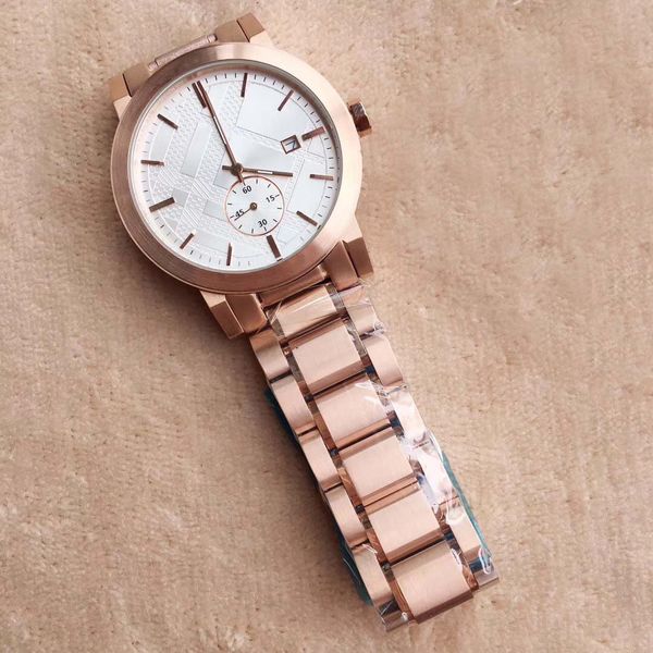 wholesale 42mm dress modern style mens watch watches quartz chronograph movement white dial with rose gold stainless steel bracelet, Slivery;brown
wholesale 42mm dress modern style mens watch watches quartz chronograph movement white dial with rose gold stainless steel bracelet, Slivery;brown