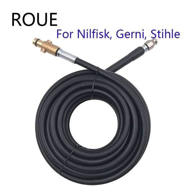 6m 10m 15m 20 meters x 2320psi/ 160bar sewer drain water cleaning hose for nilfisk, gerni, stihle high pressure washer
6m 10m 15m 20 meters x 2320psi/ 160bar sewer drain water cleaning hose for nilfisk, gerni, stihle high pressure washer