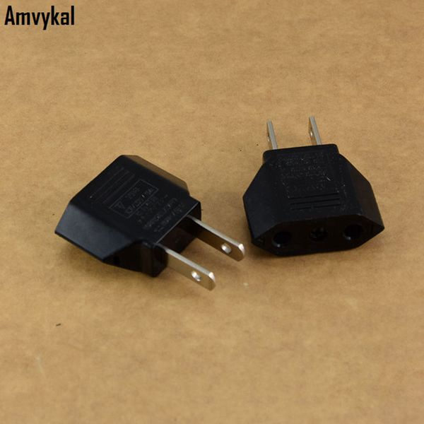 amvykal universal america usa travel ac power electrical plug socket 2 pins round eu to us plug adapter converter
amvykal universal america usa travel ac power electrical plug socket 2 pins round eu to us plug adapter converter