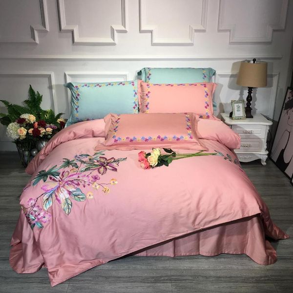 new european-style cotton 60s long-staple cotton embroidered 4-piece bedding set 60 embroidered beddings
new european-style cotton 60s long-staple cotton embroidered 4-piece bedding set 60 embroidered beddings