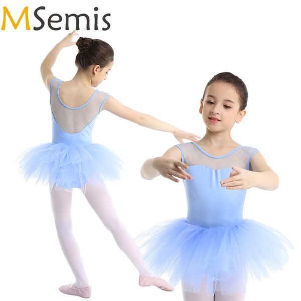 msemis kids girls ballet dress stretch mesh splice u-shaped back gymnastics leotard professional tutu dress ballerina dancewear, Black;red
msemis kids girls ballet dress stretch mesh splice u-shaped back gymnastics leotard professional tutu dress ballerina dancewear, Black;red