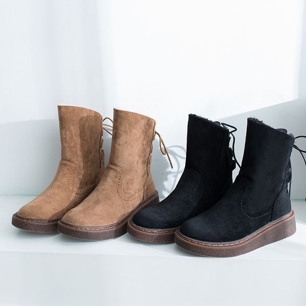 new casual snow boots super warm plush winter outdoor fashion female black boots platform lace up winter shoes women u11-27
new casual snow boots super warm plush winter outdoor fashion female black boots platform lace up winter shoes women u11-27