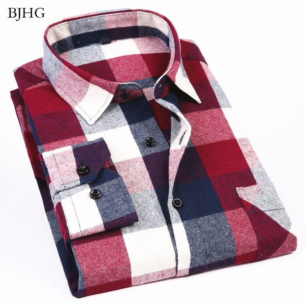men's long sleeve flannel plaid shirt 100% cotton spring festival autumn soft comfortable men social shirt retro casual clothing, White;black
men's long sleeve flannel plaid shirt 100% cotton spring festival autumn soft comfortable men social shirt retro casual clothing, White;black