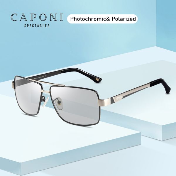 caponi metal sun glasses polarized day and night driving eyewear for male pchromic sunglasses oculos bs031, White;black
caponi metal sun glasses polarized day and night driving eyewear for male pchromic sunglasses oculos bs031, White;black