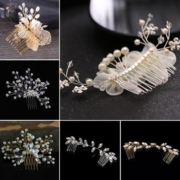 beauty wedding hair accessories korean crystal comb headband jewelry handmade crystal hair flower pearl accessories
beauty wedding hair accessories korean crystal comb headband jewelry handmade crystal hair flower pearl accessories