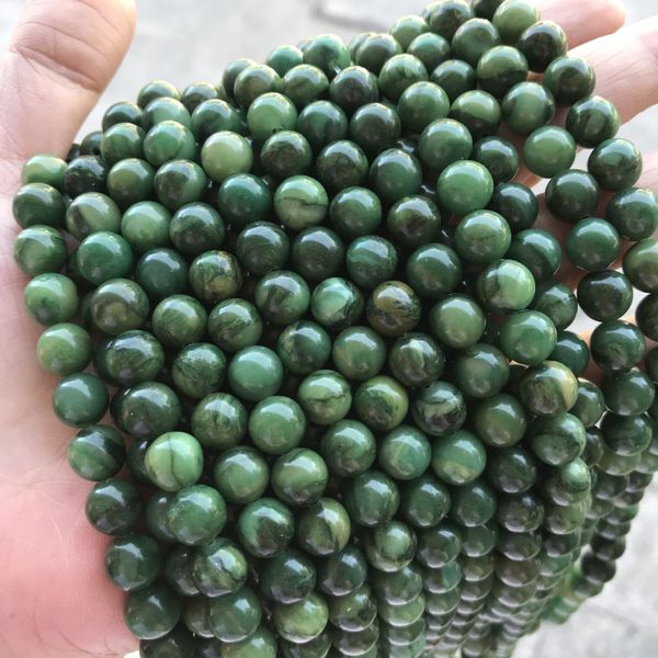 6/8/10mm genuine natural african jade stone beads for jewelry making round loose stone beads diy bracelet necklace strand 15'', Black
6/8/10mm genuine natural african jade stone beads for jewelry making round loose stone beads diy bracelet necklace strand 15'', Black